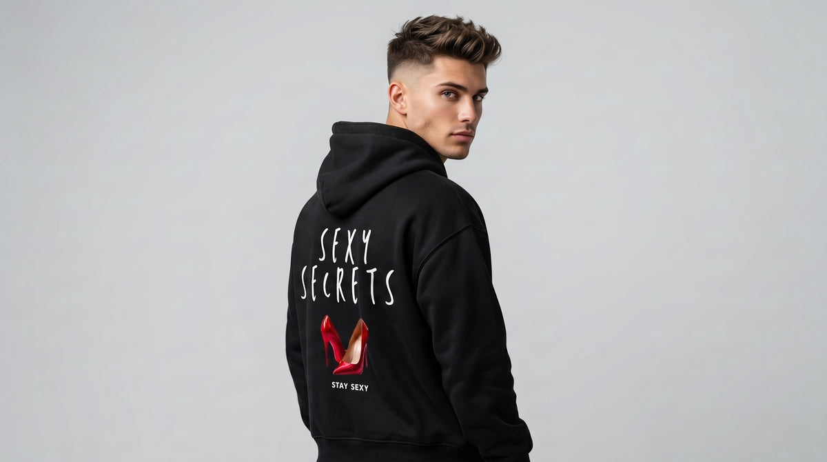 Sexy Secrets Hoodie — Black
